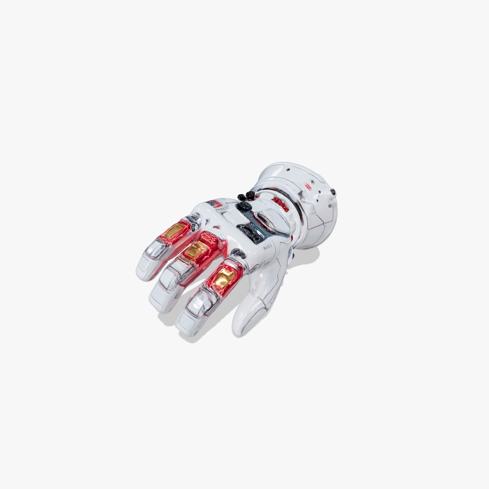 Futuristic Robotic Glove Model Pack with LED Lighting