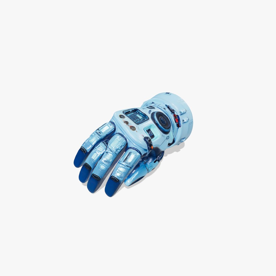 Futuristic Robotic Glove Model Pack for SciFi Projects
