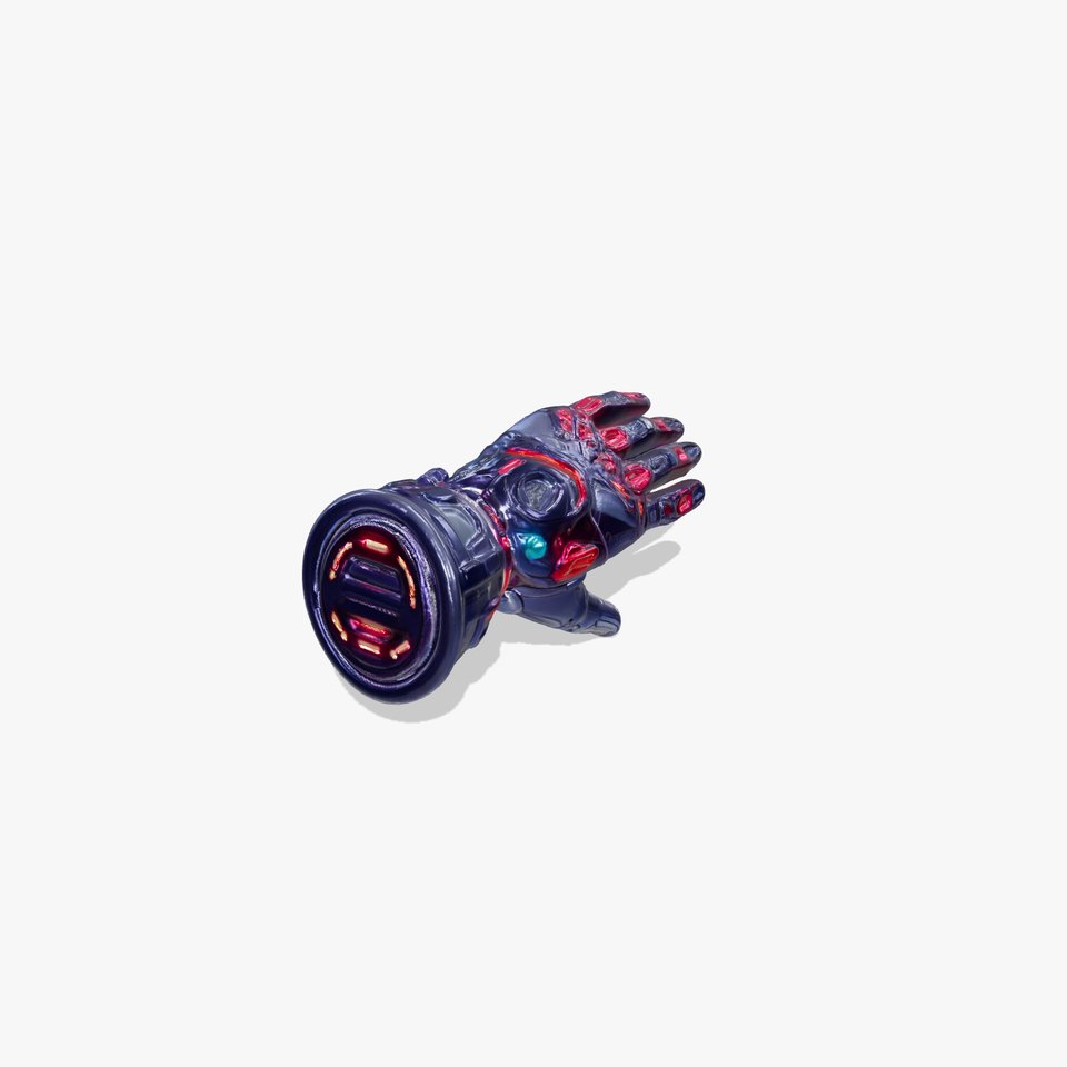 Futuristic Robotic Glove Model Pack with LED Accents