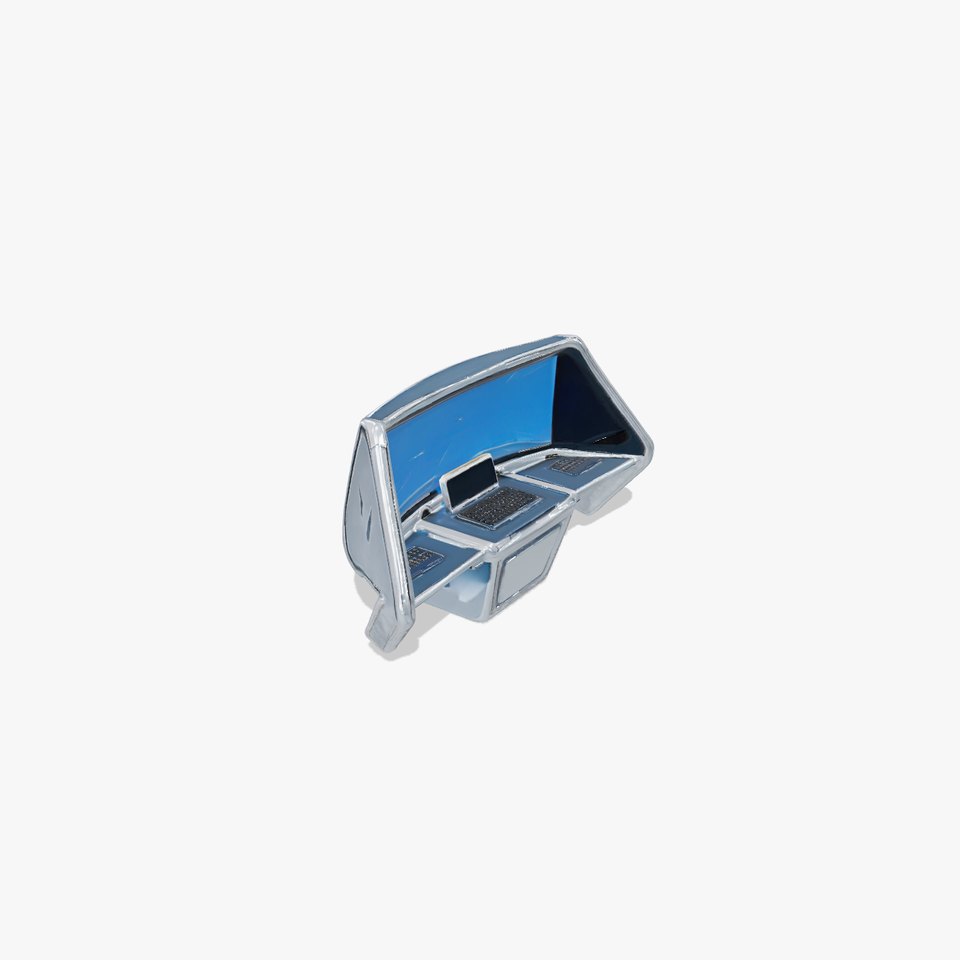 Futuristic Control Console Model Pack