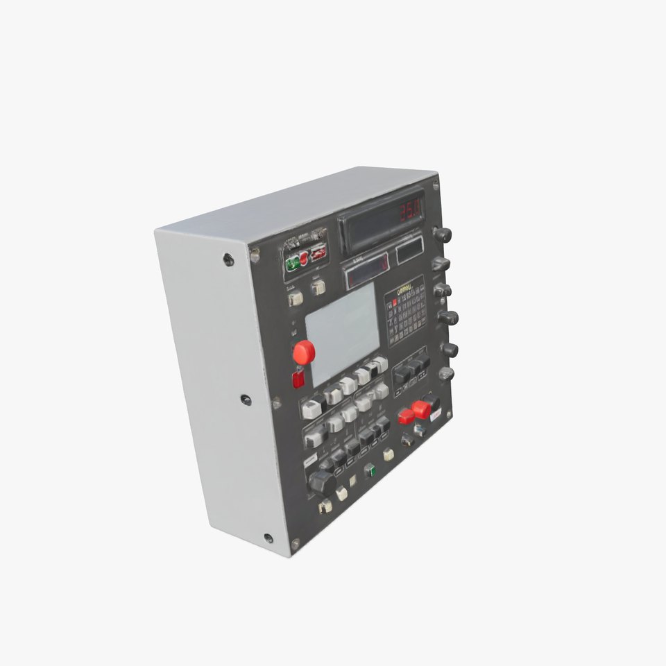 Advanced Control Panel Model Pack for Simulations and Games