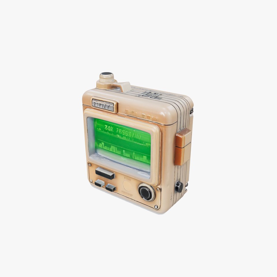 Retro Digital Device Model Pack with Functional Display
