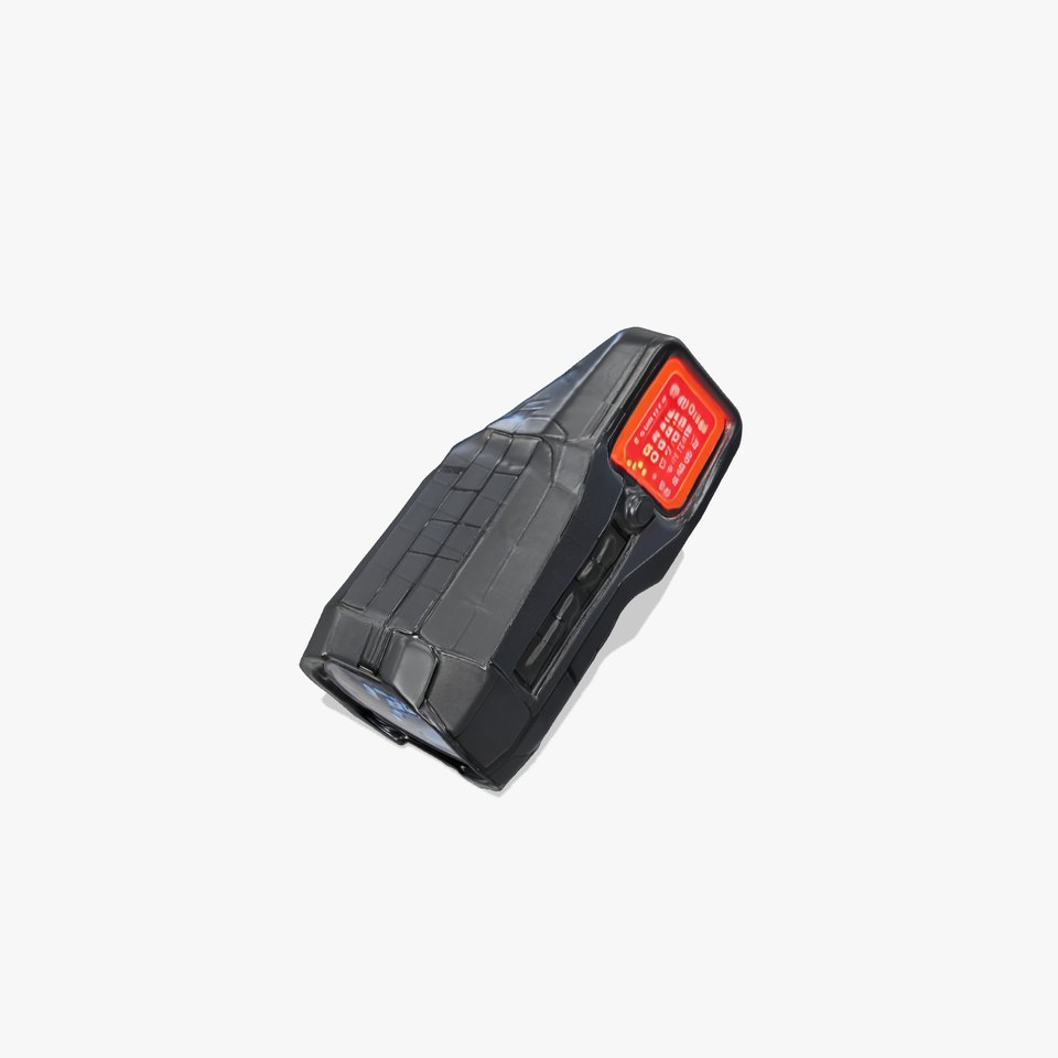 Compact Laser Rangefinder Model Pack with Digital Display