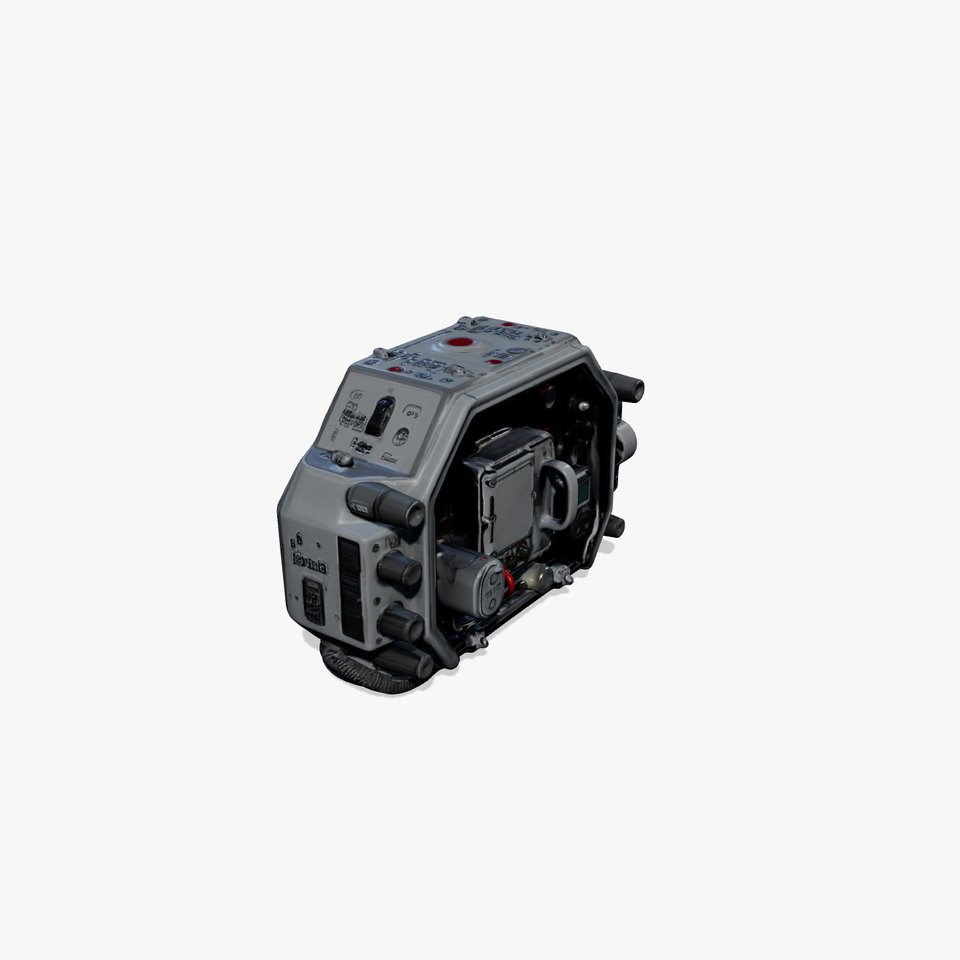 Futuristic Control Panel Model Pack with High Detail