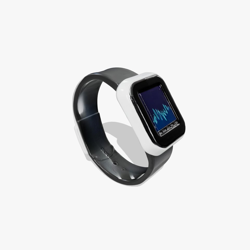 Smartwatch with Dynamic Display Model Pack