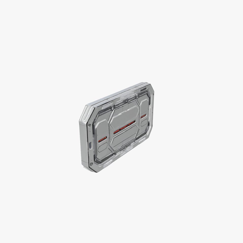 Futuristic SciFi Door model pack