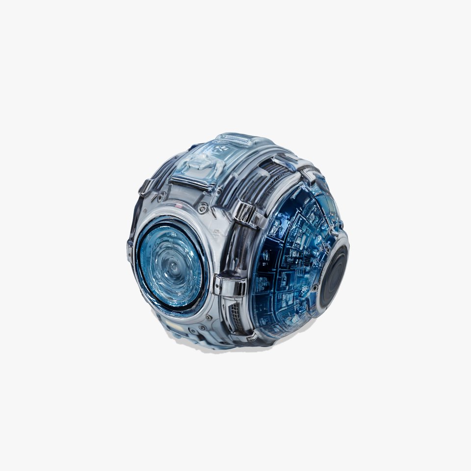 Futuristic Spherical Device Model Pack with Advanced Detailing