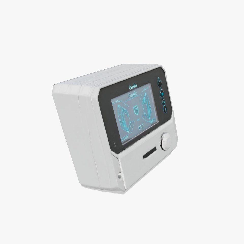 Futuristic Control Panel Model Pack