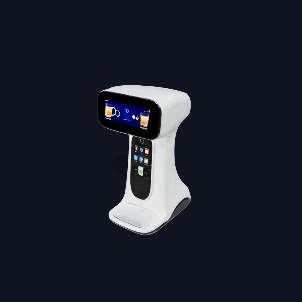 Smart Coffee Dispenser Model Pack with Interactive Interface
