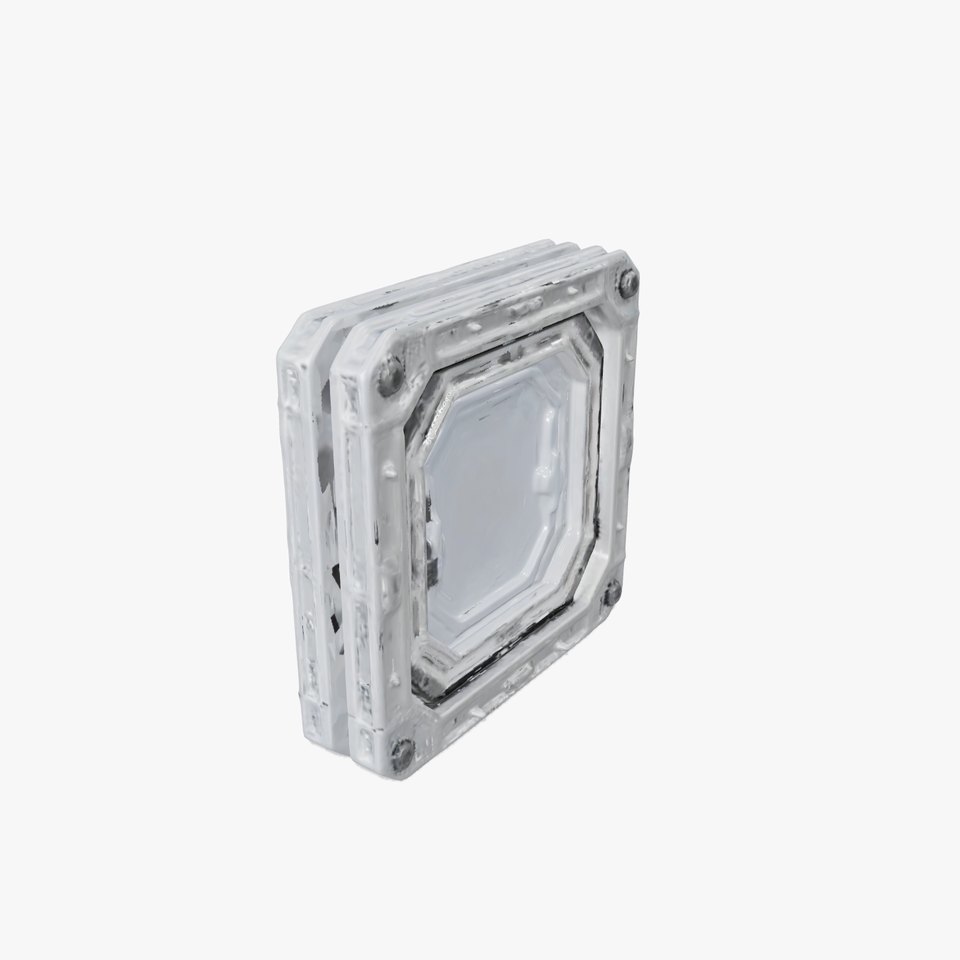 Futuristic SciFi Portal Model Pack with Metallic Accents