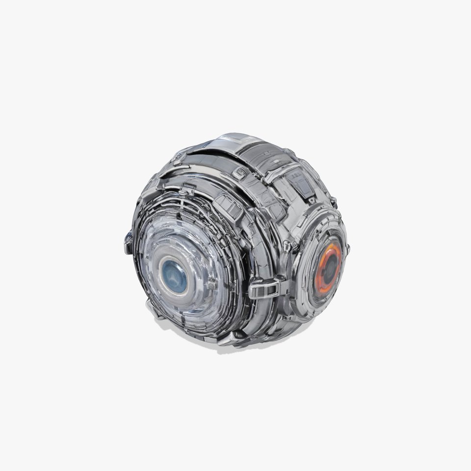 Futuristic Mechanical Sphere Model Pack