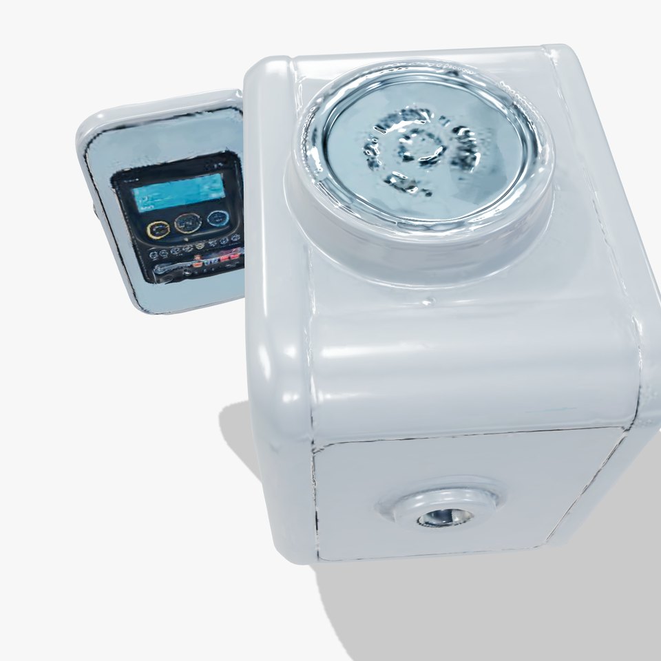 Futuristic Smart Oven Model Pack