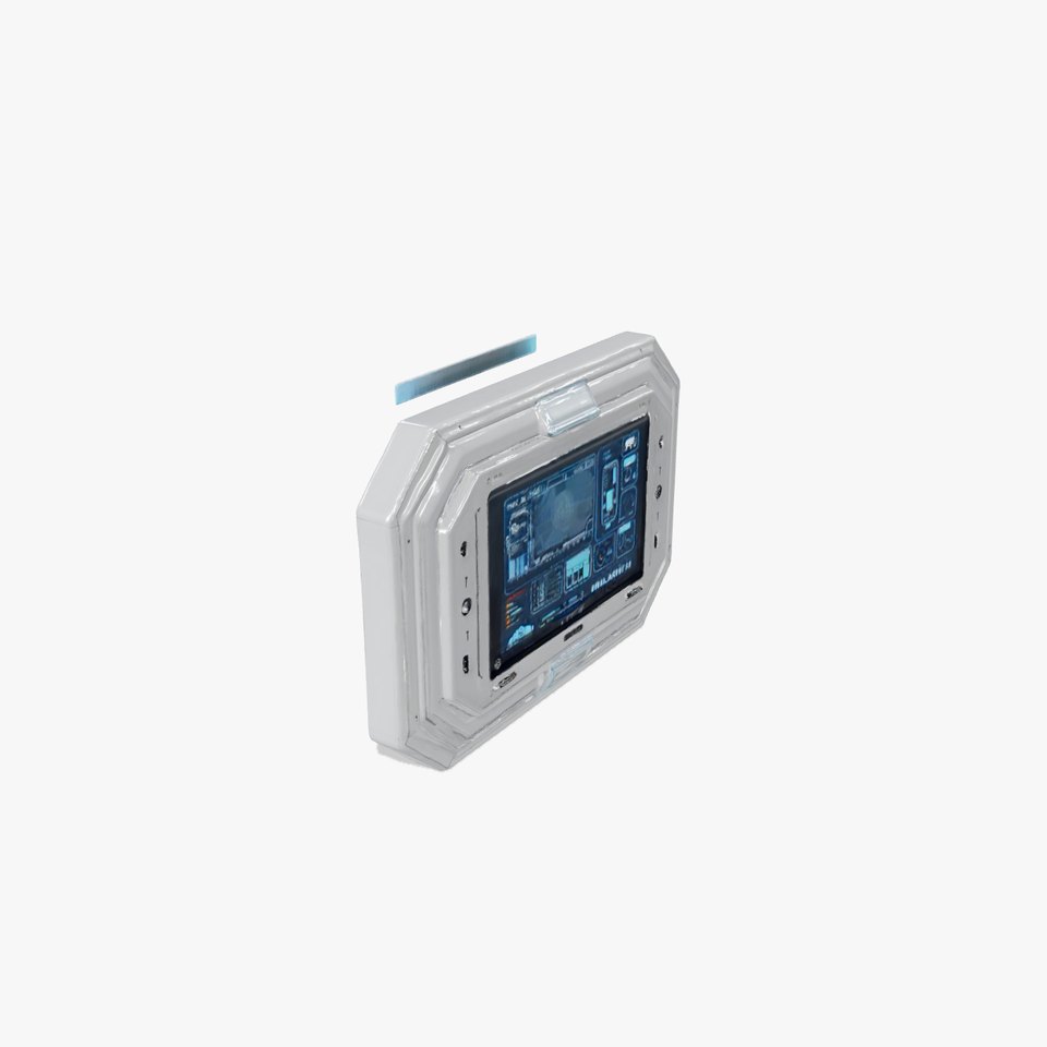 Futuristic Control Panel model pack for SciFi Environments