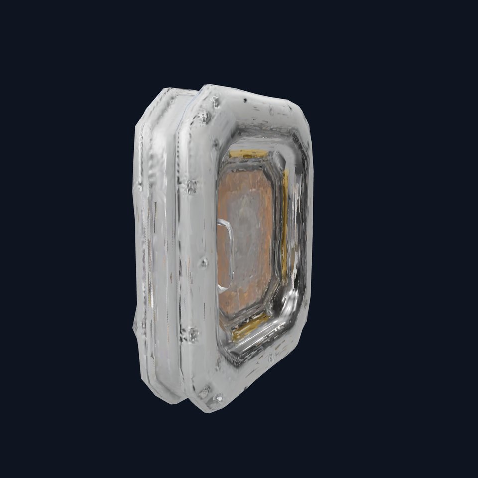 SciFi Door Model Pack with Intricate Design