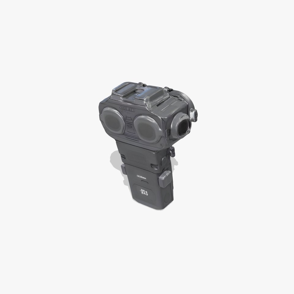 Futuristic Device model pack with PBR Textures