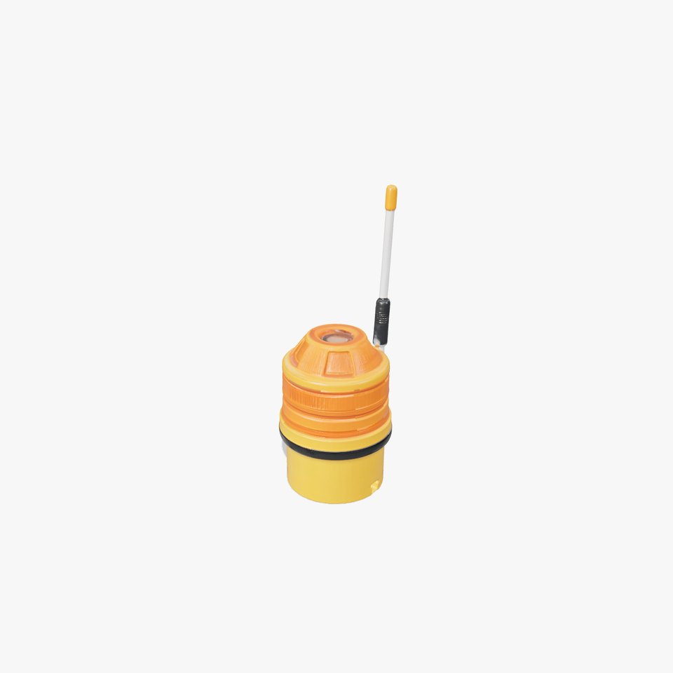 Industrial Warning Light with Antenna model pack