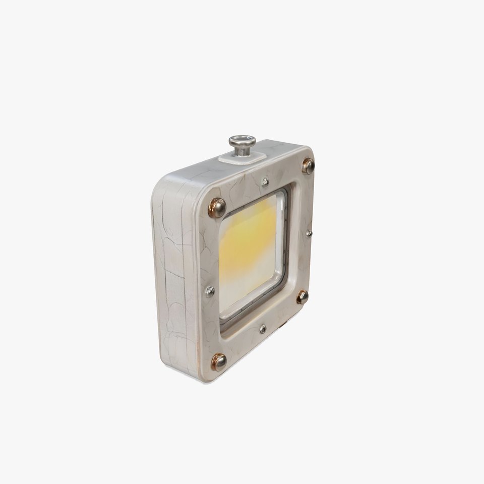 Industrial Wall Light Model Pack with Metal Casing