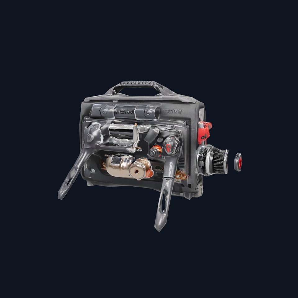 Steampunk Vintage Camera Model Pack with Detailed Components