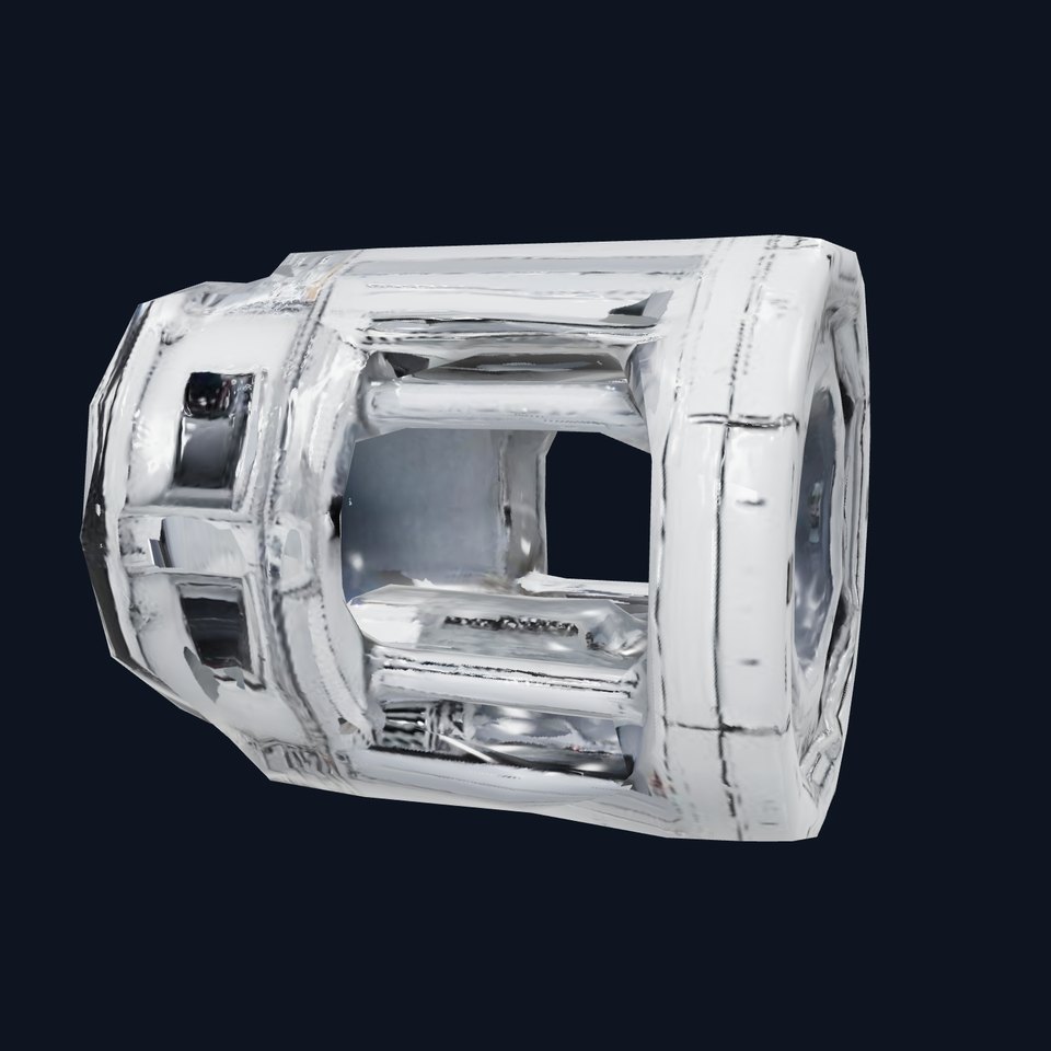 Futuristic Space Station Module Pack