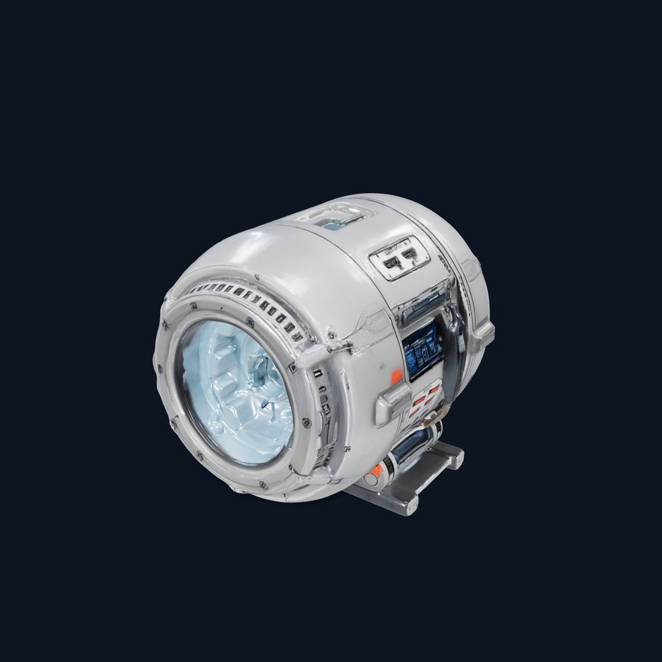 Futuristic SciFi Reactor model pack