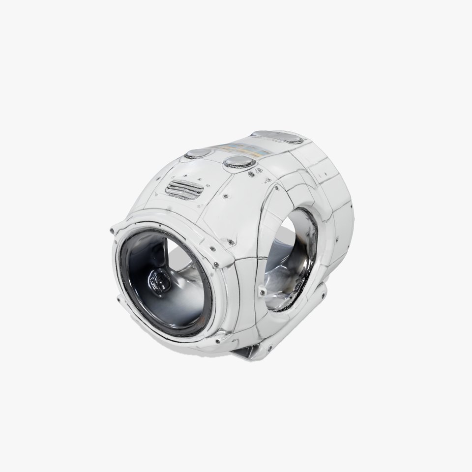 Futuristic Escape Pod model pack