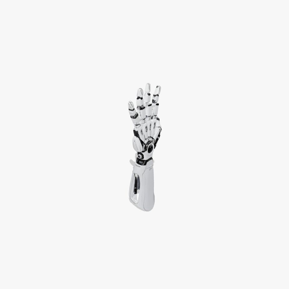 Futuristic Robotic Hand Model Pack with Articulated Joints