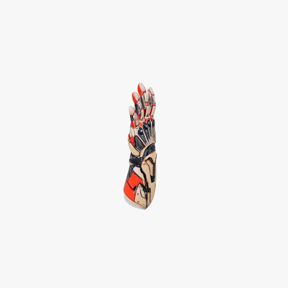 Futuristic Robotic Arm Model Pack with Articulated Fingers