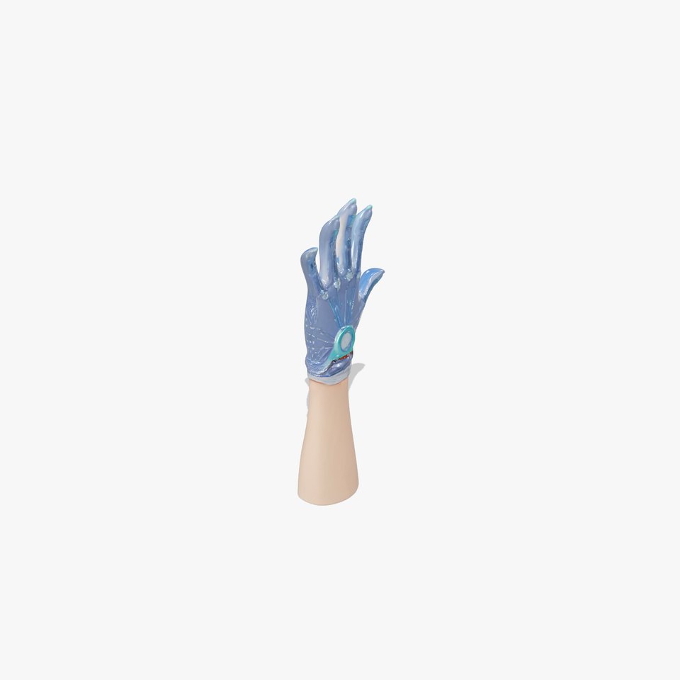 Futuristic Glove model pack with glowing interface
