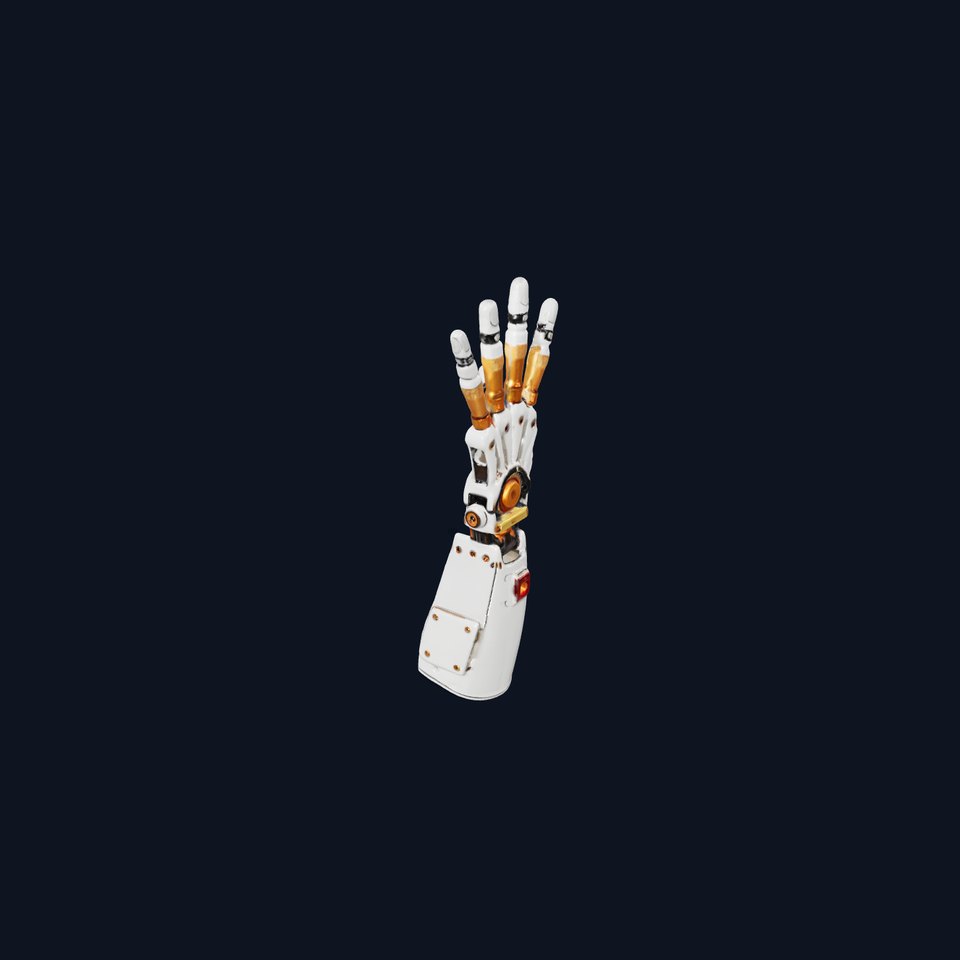 Robotic Hand Model Pack with Articulated Joints