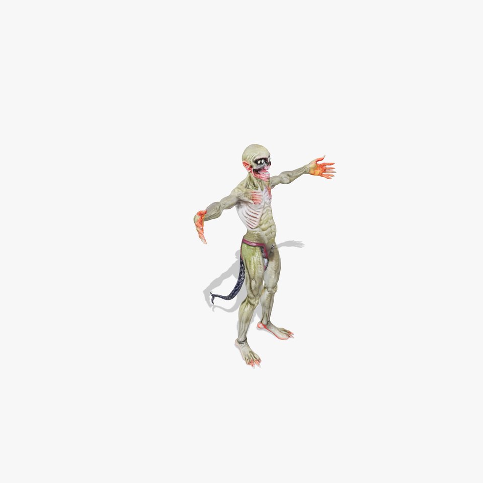 Creature Demon Model Pack for Game and Animation