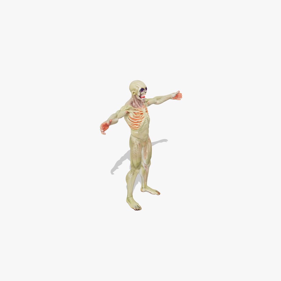 Alien Creature Character Model Pack for Game and Animation