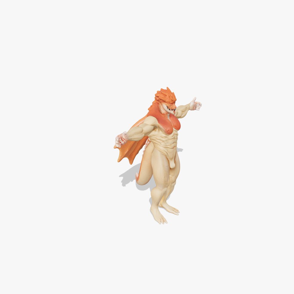 Dragon Warrior Character Model Pack