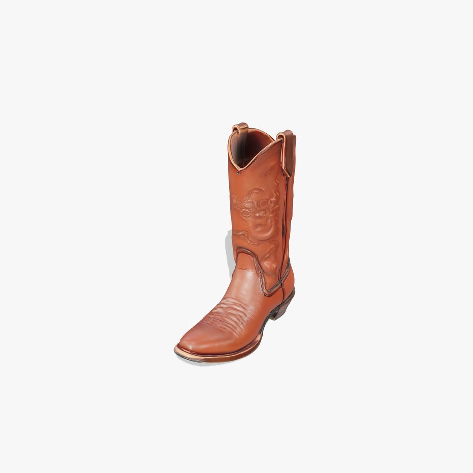 Western Cowboy Boot Model Pack  Stylish Leather Design