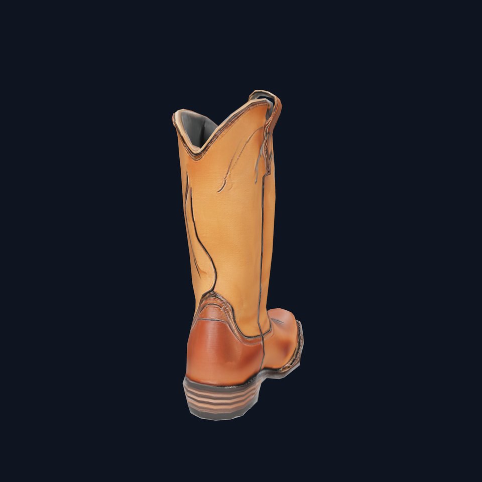Cowboy Boot Model Pack