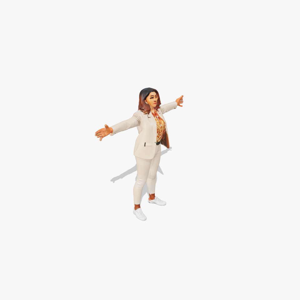 Stylish Business Attire Model Pack with Dynamic Pose