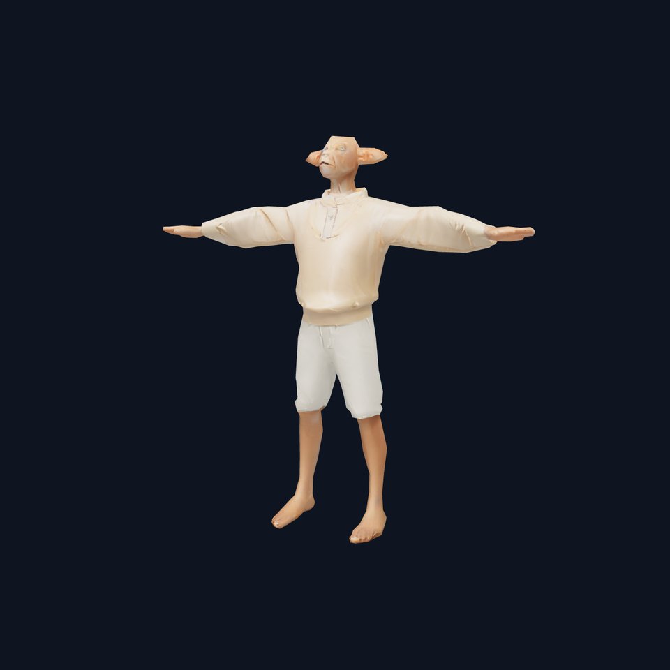 Fantasy Elf Character Model Pack with Adjustable Detail Levels