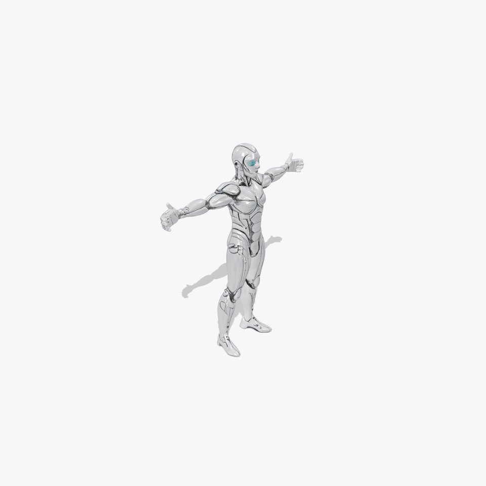 Futuristic Android Model Pack with Metallic Finish