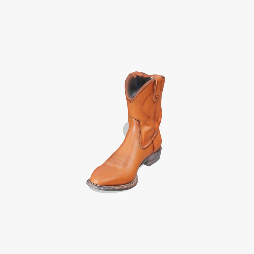 Cowboy Boot Model Pack  Leather Western Style