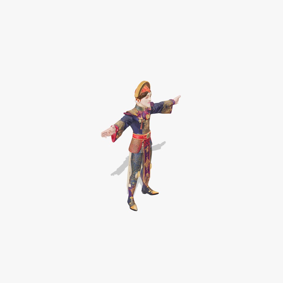 Regal Attire Character Model Pack with Ornate Design