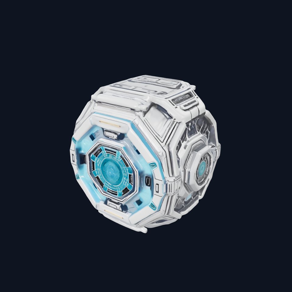 Futuristic Energy Core Model Pack