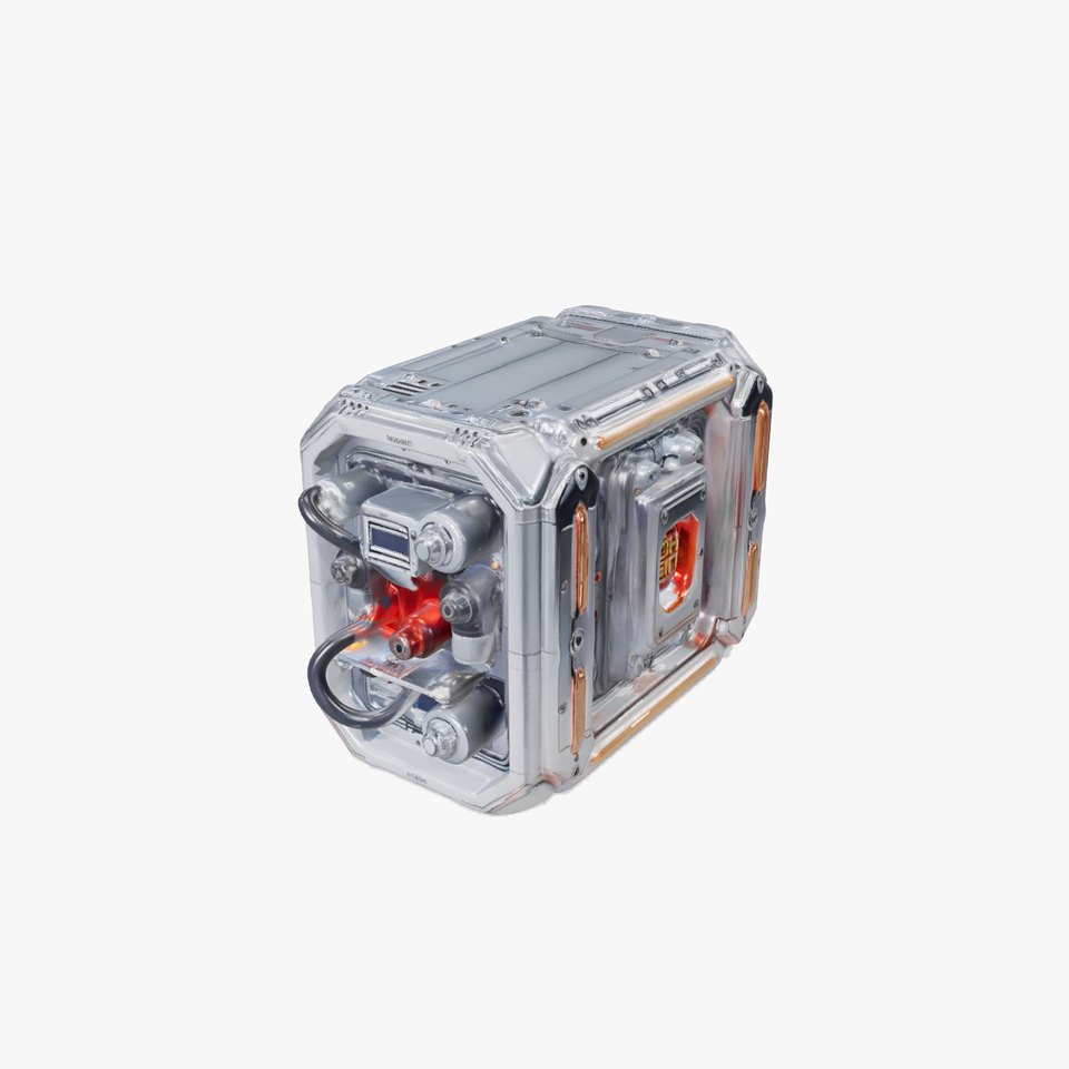 Futuristic Energy Generator Model Pack