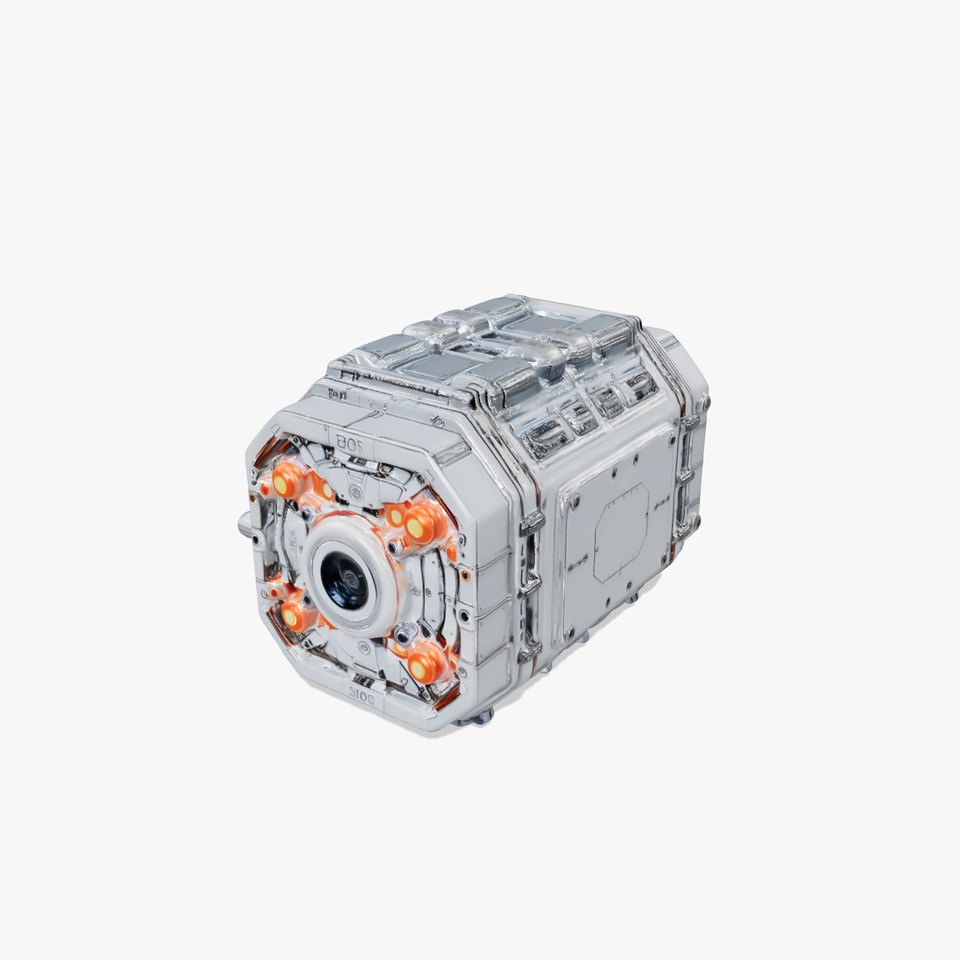 Futuristic Engine model pack with detailed textures