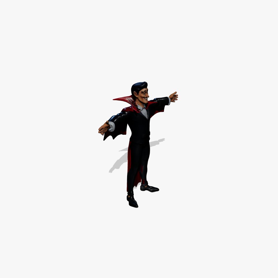 Vampire Character Model Pack for Animation and Games