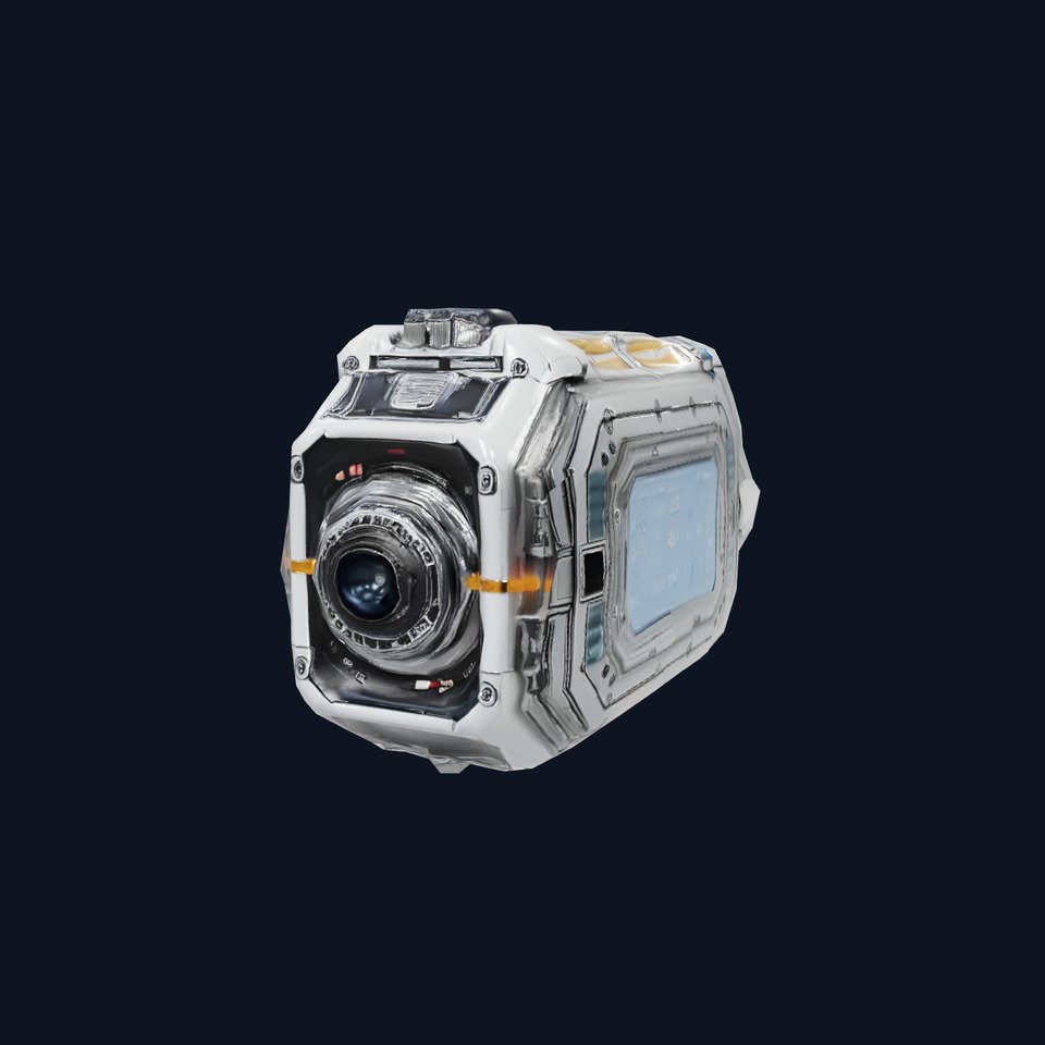 Futuristic Camera Device Model Pack
