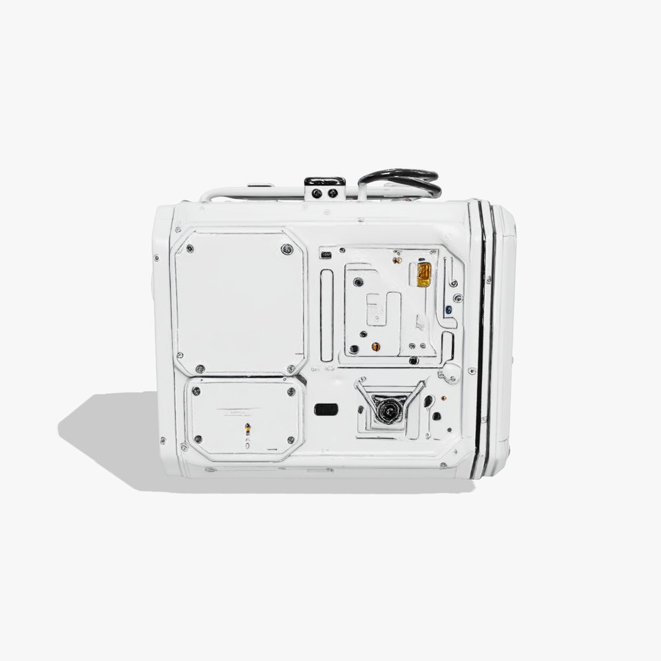 Futuristic Industrial Machine Model Pack