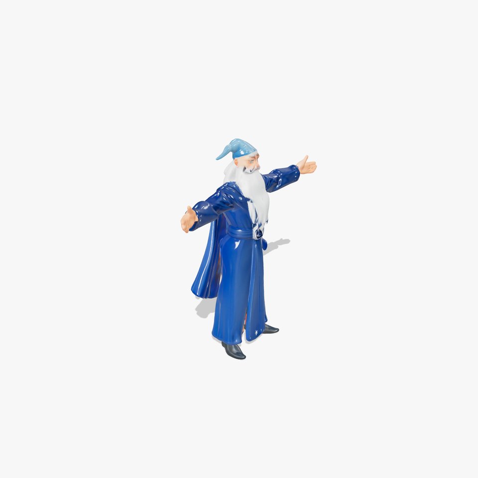 Wizard Character Model Pack with Detailed Robes and Accessories