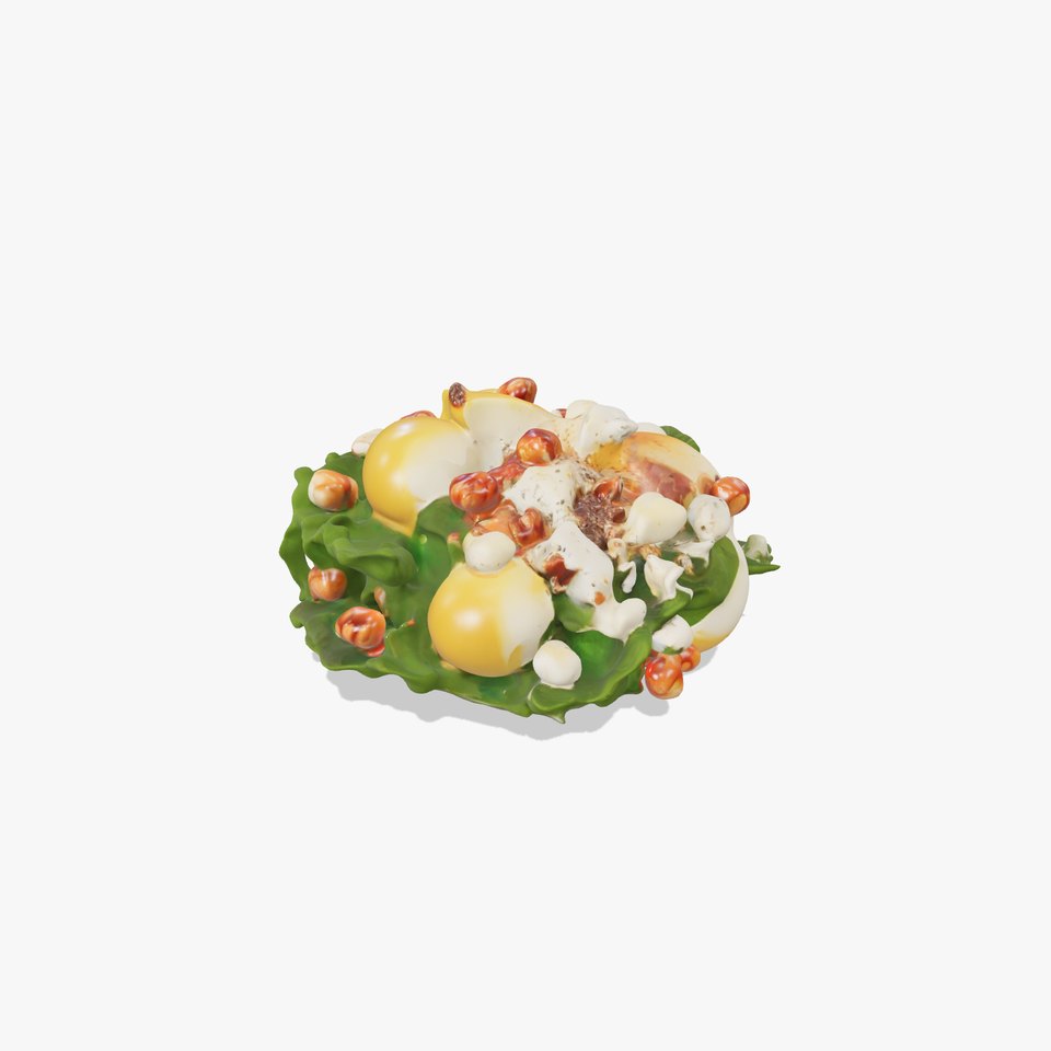 Pear Walnut Salad Model Pack