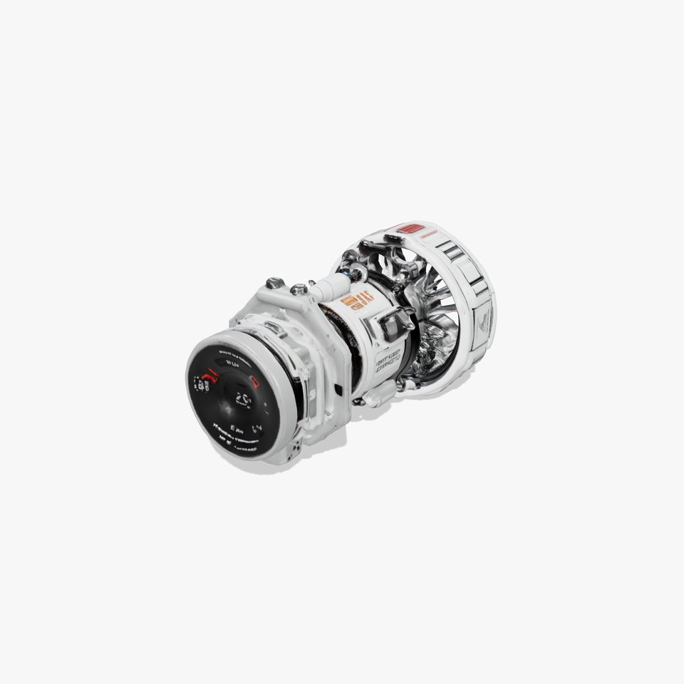 Futuristic Jet Engine model pack