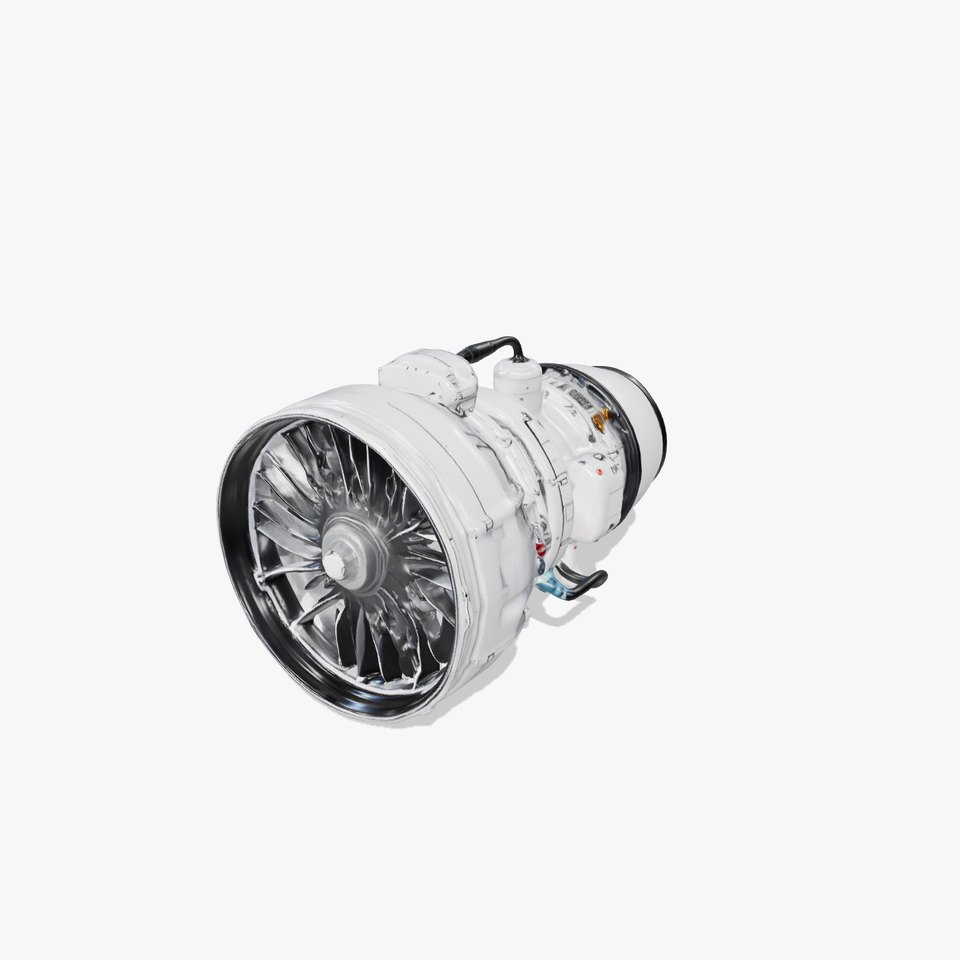 Jet Engine Model Pack with Detailed Components
