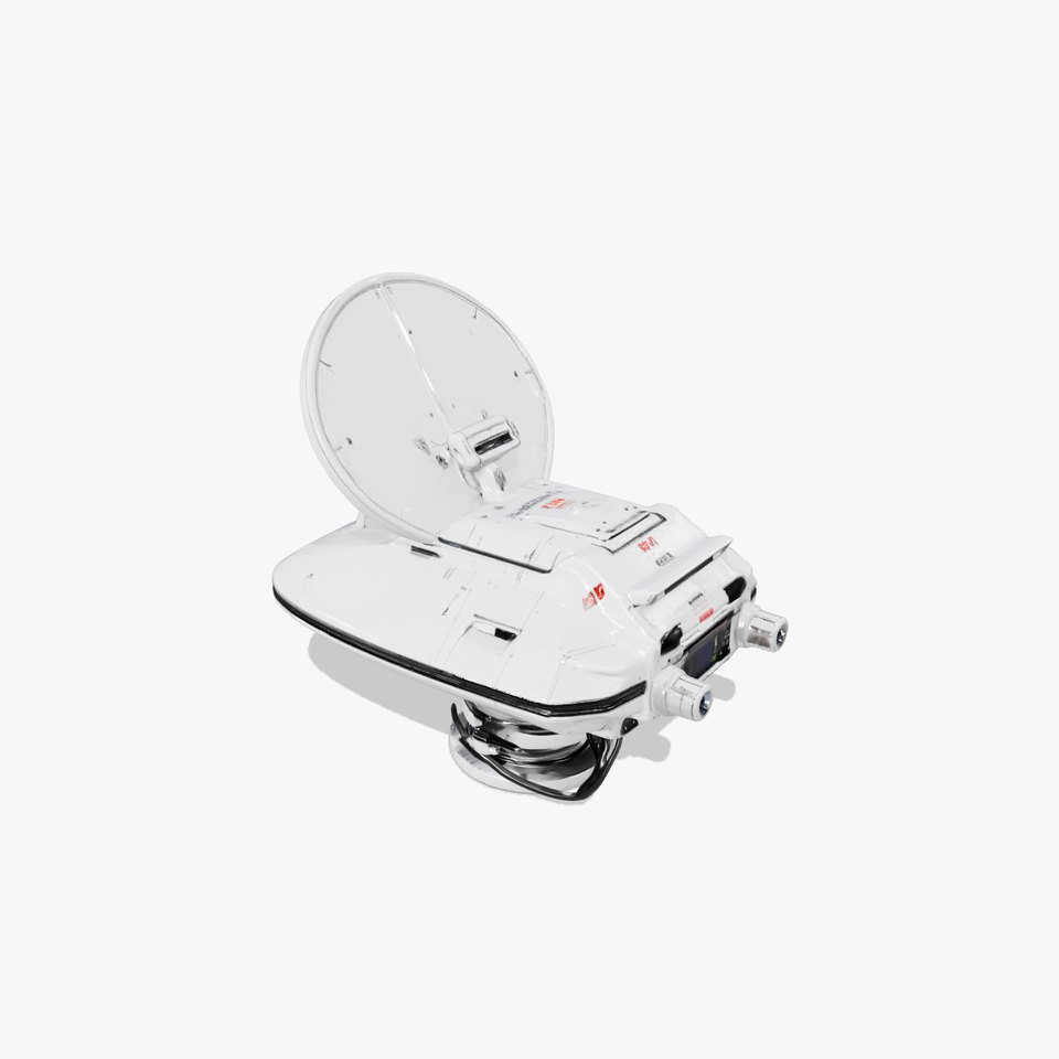 Futuristic Satellite Dish Model Pack with HighTech Design